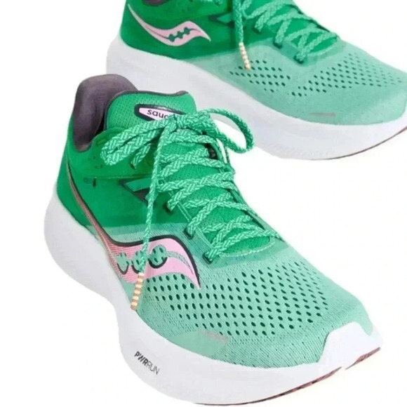 Saucony Sneakers Ride 16 Women’s Perfectly Balanced Neutral Running Shoes Size 8 - Picture 2 of 15